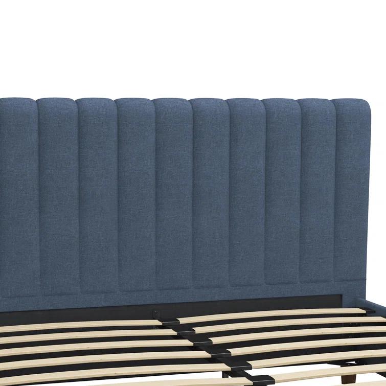 Brittany Tufted Upholstered Platform Bed