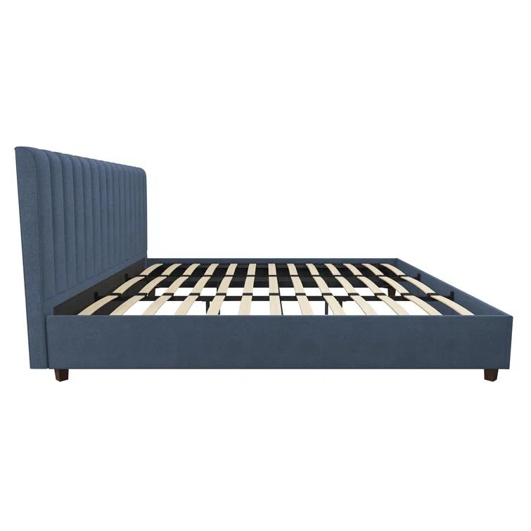 Brittany Tufted Upholstered Platform Bed