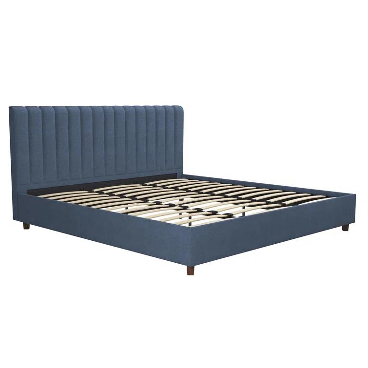 Brittany Tufted Upholstered Platform Bed