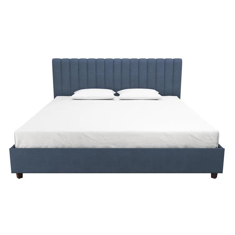 Brittany Tufted Upholstered Platform Bed