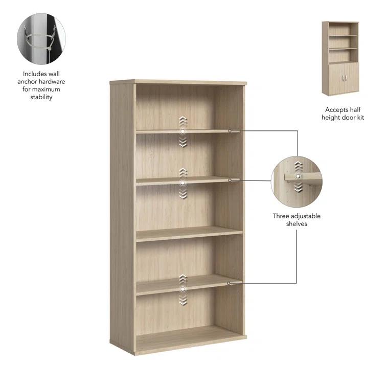Studio C 73" H x 36" W Bookcase