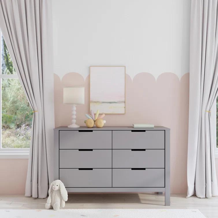 Colby 6 Drawer 51.25" W Double Dresser