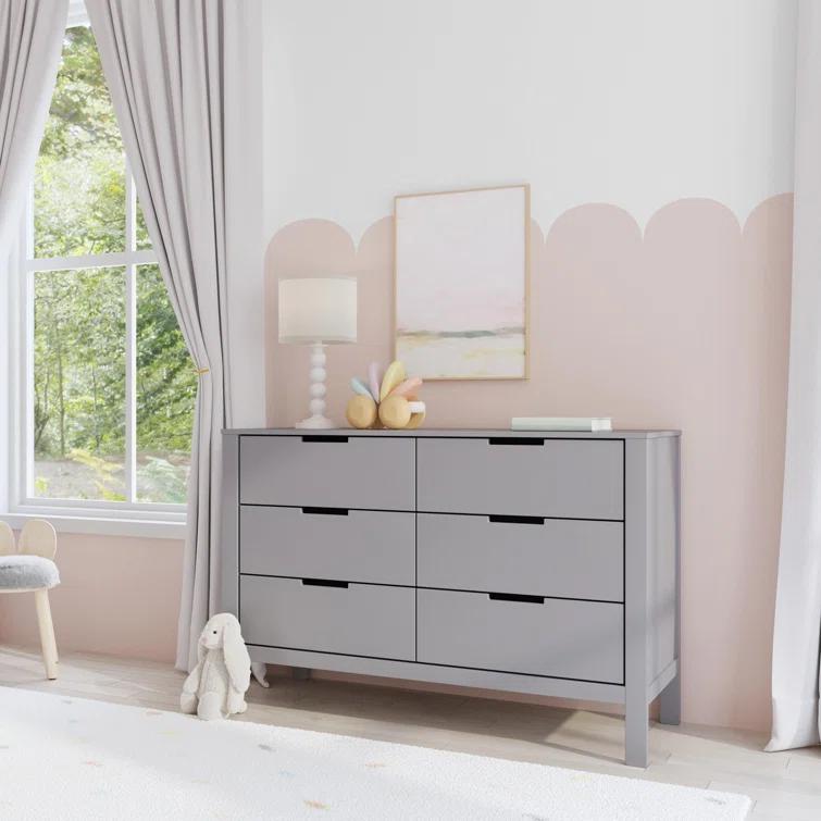 Colby 6 Drawer 51.25" W Double Dresser