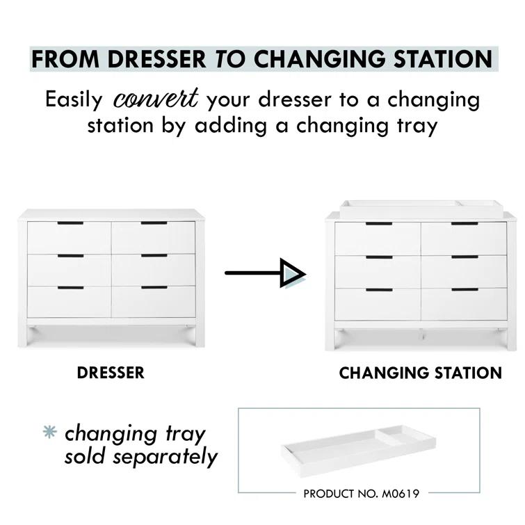 Colby 6-Drawer Dpuble Dresser