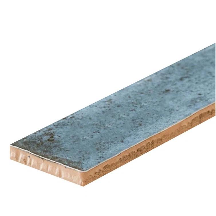 Ibiza 2" x 10" Ceramic Brick Look Subway Wall & Floor Tile