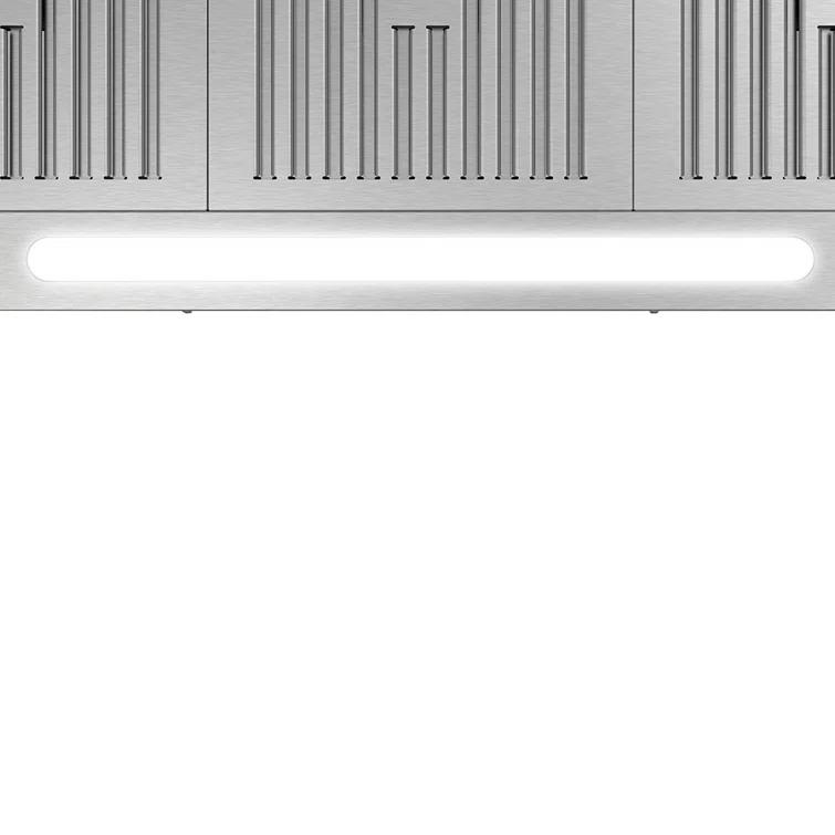Streamline Torricelli 36" 350 Cubic Feet Per Minute Ductless Insert Range Hood with Baffle Filter and Light Included