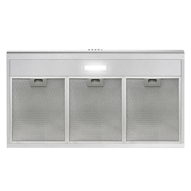 Streamline Amendola 36" 80 Cubic Feet Per Minute Convertible Under Cabinet Range Hood with Mesh Filter and Light Included