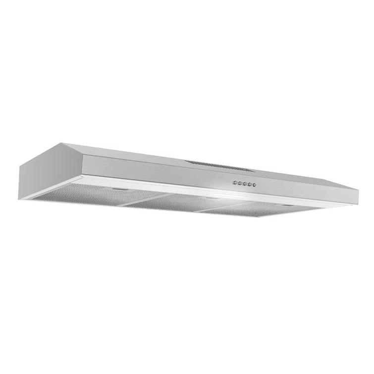 Streamline Longhena 36" 80 Cubic Feet Per Minute Convertible Under Cabinet Range Hood with Mesh Filter and Light Included