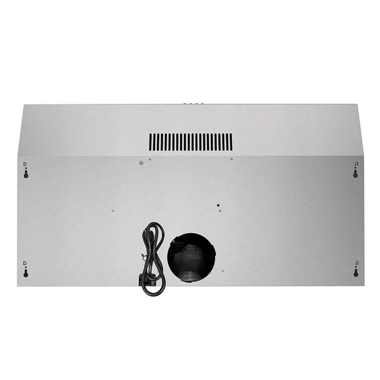 Streamline Longhena 36" 80 Cubic Feet Per Minute Convertible Under Cabinet Range Hood with Mesh Filter and Light Included