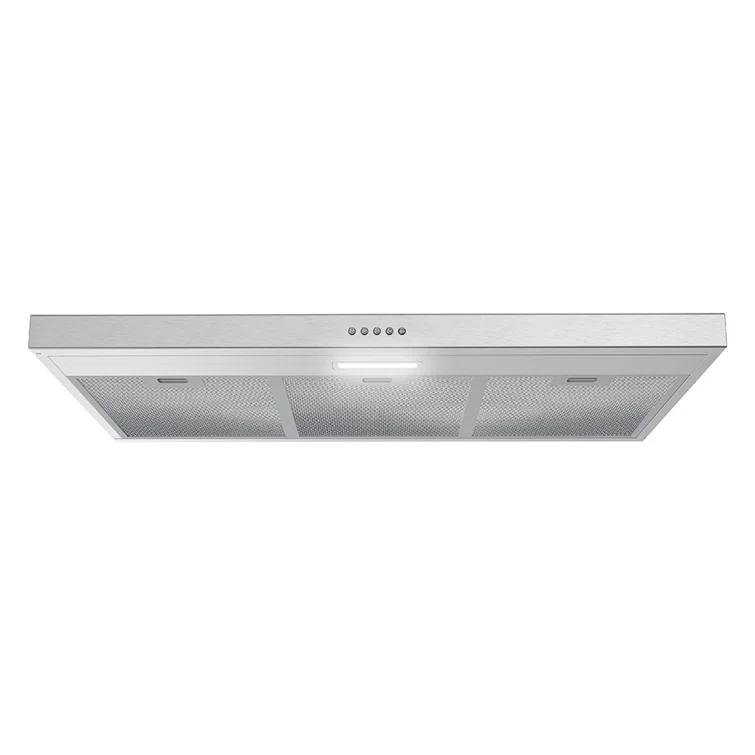 Streamline Longhena 36" 80 Cubic Feet Per Minute Convertible Under Cabinet Range Hood with Mesh Filter and Light Included