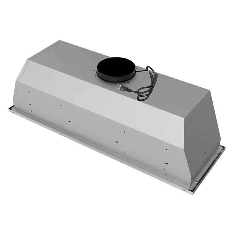 Streamline Torricelli 36" 350 Cubic Feet Per Minute Ductless Insert Range Hood with Baffle Filter and Light Included