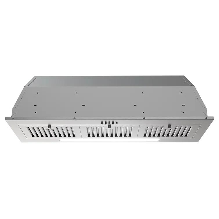 Streamline Torricelli 36" 350 Cubic Feet Per Minute Ductless Insert Range Hood with Baffle Filter and Light Included