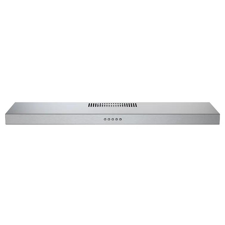 Streamline Longhena 36" 80 Cubic Feet Per Minute Convertible Under Cabinet Range Hood with Mesh Filter and Light Included