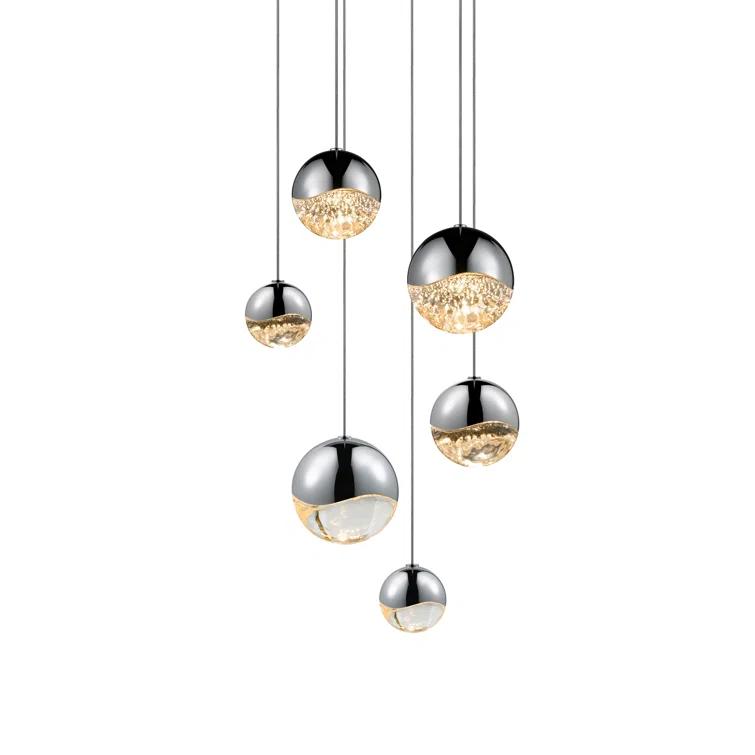 Grapes 6 - Light LED Cluster Pendant
