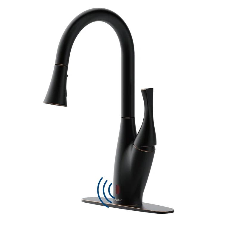 Touchless Pull Down Single Handle Kitchen Faucet
