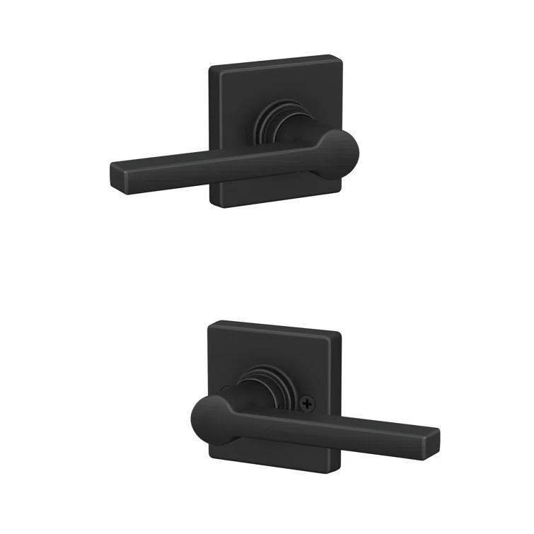 J Series Solstice Lever Hall and Closet Lock with Collins Trim