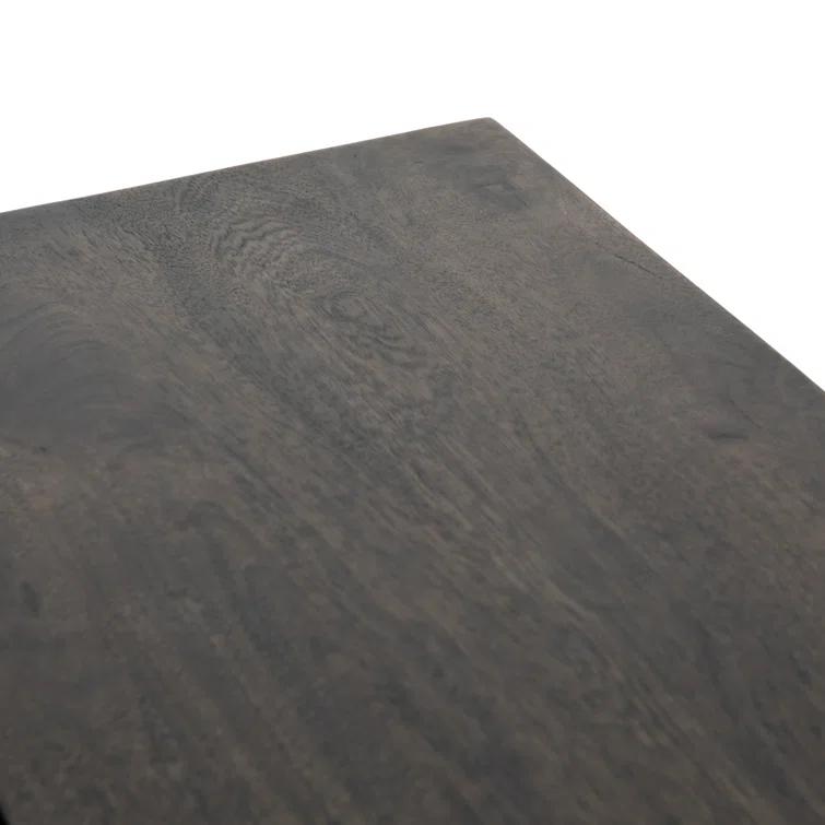 Carved Mango Wood Media Console (56")