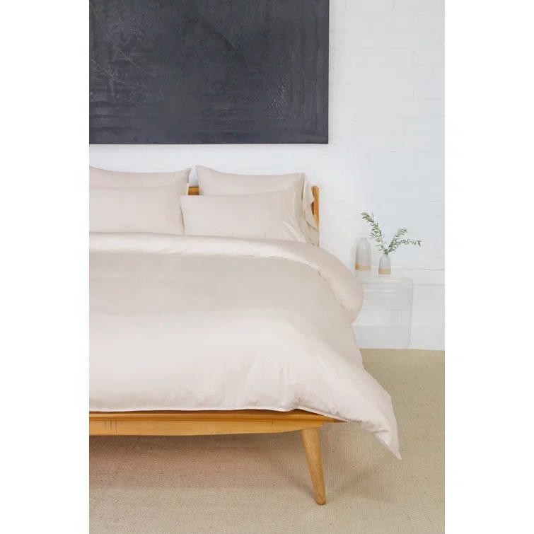 Parker Bamboo Duvet Set by Pom Pom at Home - Sand / Twin