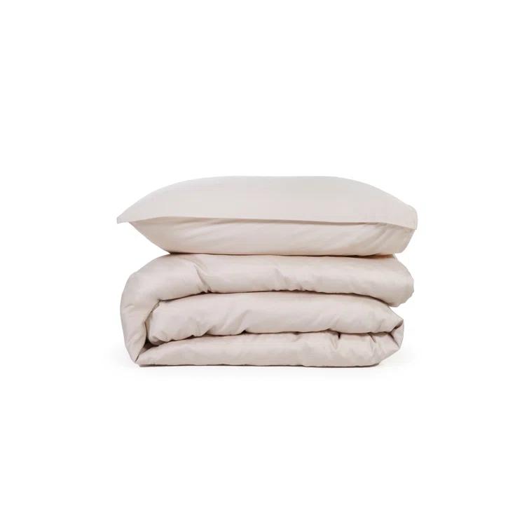 Parker Bamboo Duvet Set by Pom Pom at Home - Sand / Twin