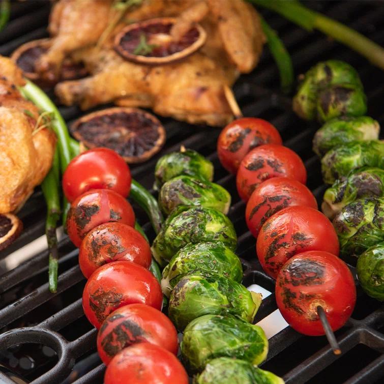 Nexgrill 4 - Burner Free Standing Propane 52000 BTU Grill with Side Burner