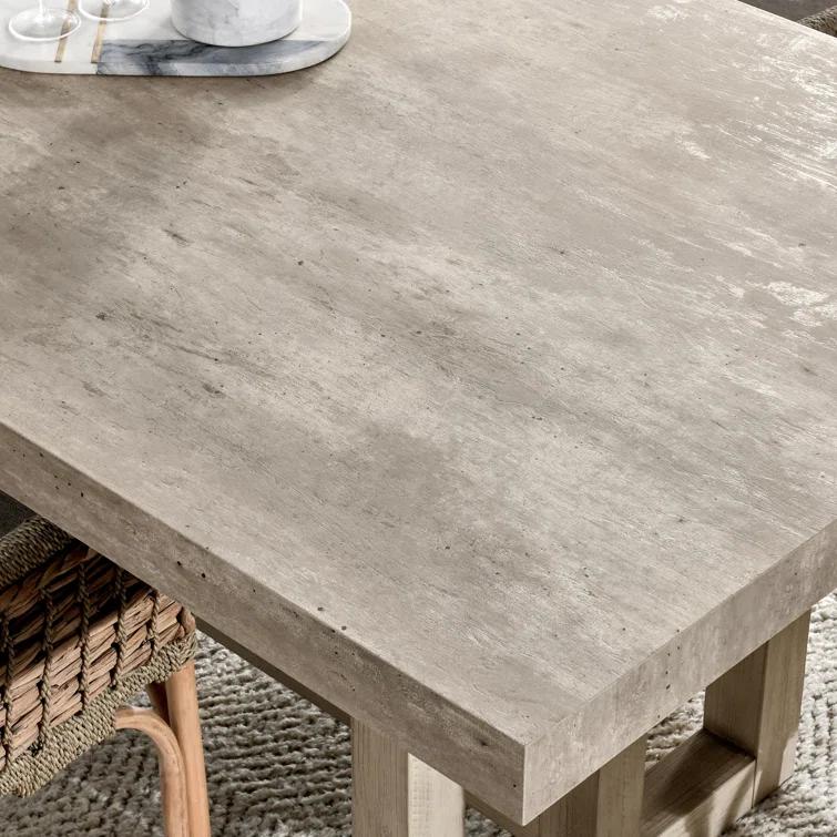 Garnet 94" Reclaimed Pine Wood Dining Table
