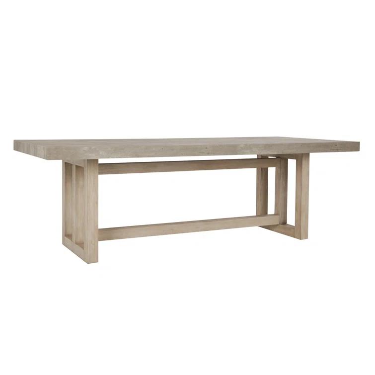 Garnet 94" Reclaimed Pine Wood Dining Table