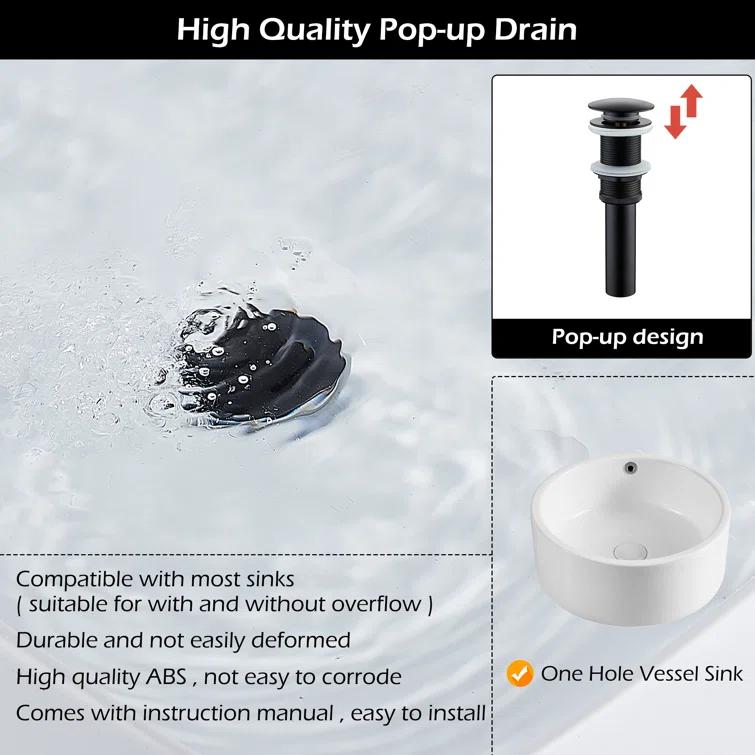 Single Hole Faucet Single-handle LED Bathroom Vessel Sink Faucet with Drain Assembly
