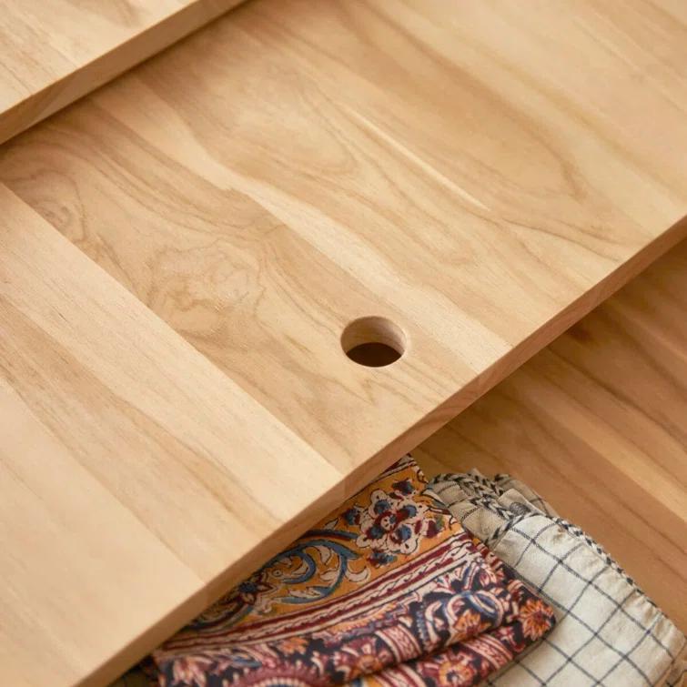 Honorine Solid Wood Coffee Table