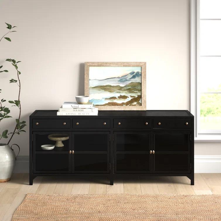 Malcom Media Console - Black