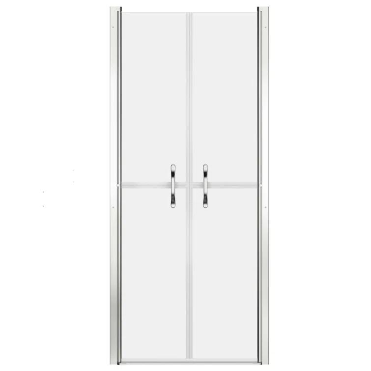 VidaXL 148796 35.8'' - W x 74.8'' H Double Sliding Door Framed Shower Door with