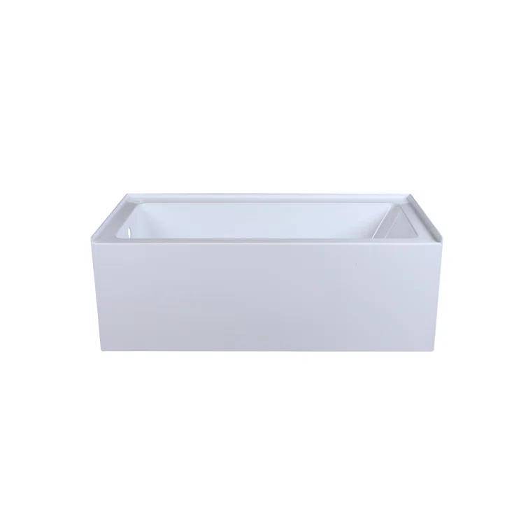 Niklaus 60'' x 30'' Alcove / Tile In Soaking Bathtub