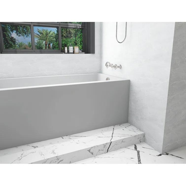 Niklaus 60'' x 30'' Alcove / Tile In Soaking Bathtub