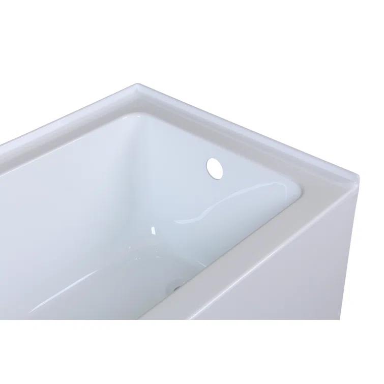 Niklaus 60'' x 30'' Alcove / Tile In Soaking Bathtub