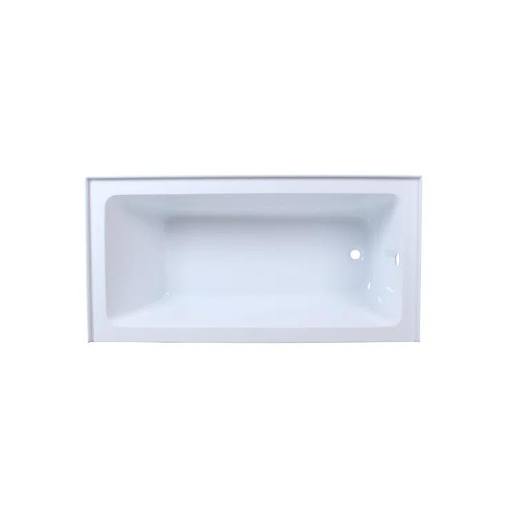 Niklaus 60'' x 30'' Alcove / Tile In Soaking Bathtub