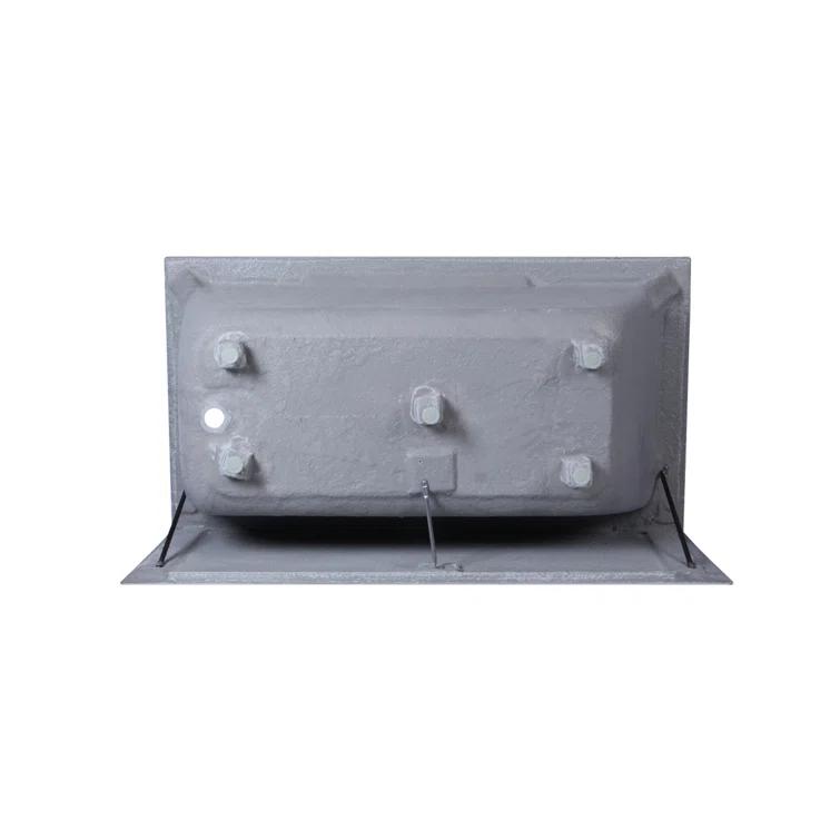 Elegant Lighting BT202-R3260GW Niklaus 60'' x 32'' Alcove/Tile Soaking Bathtub