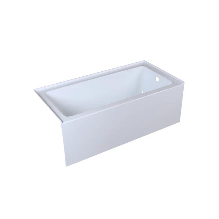 Niklaus 60'' x 30'' Alcove / Tile In Soaking Bathtub