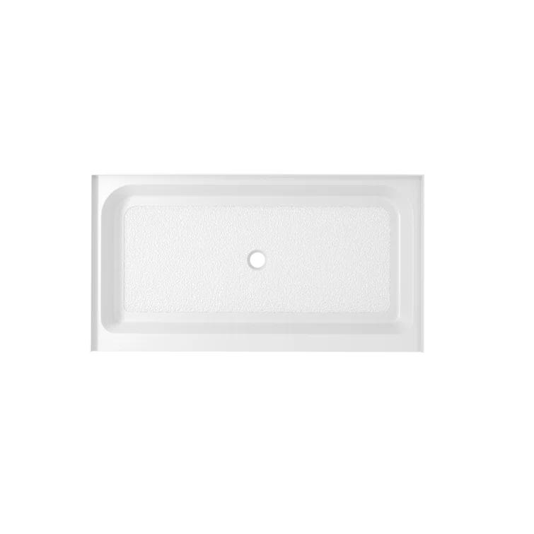 Laredo 60'' W 32'' D Rectangular Single Shower Base