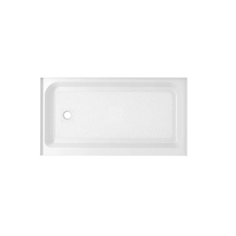 Laredo 60'' W 36'' D Rectangular Single Shower Base