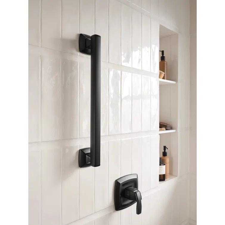Moen Voss Stainless Steel Transitional Bathroom Grab Bar