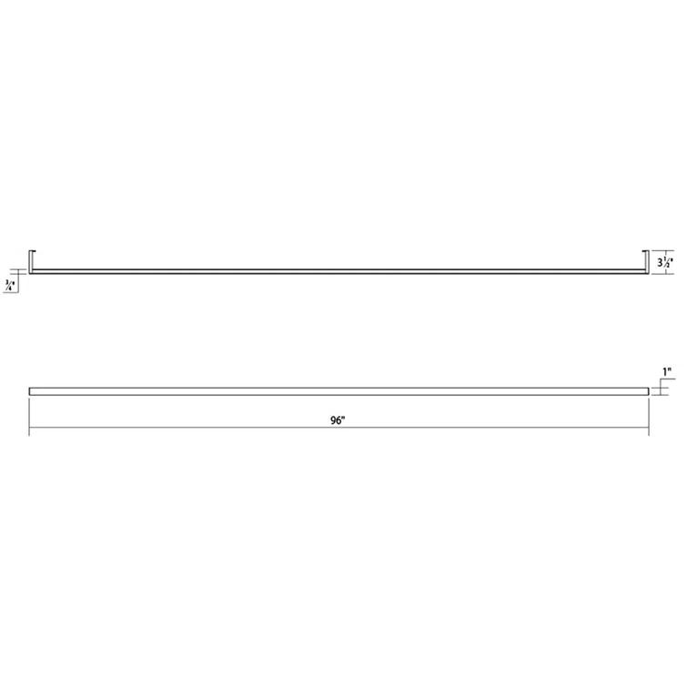 SONNEMAN Thin-Line Dimmable LED Bath Bar