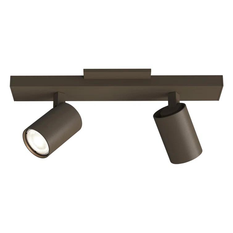 Astro Ascoli Twin Indoor Spotlight (Matt Black) - Dry Rated - GU10 Lamp, Designed in Britain - 1286118-3 Years Guarantee