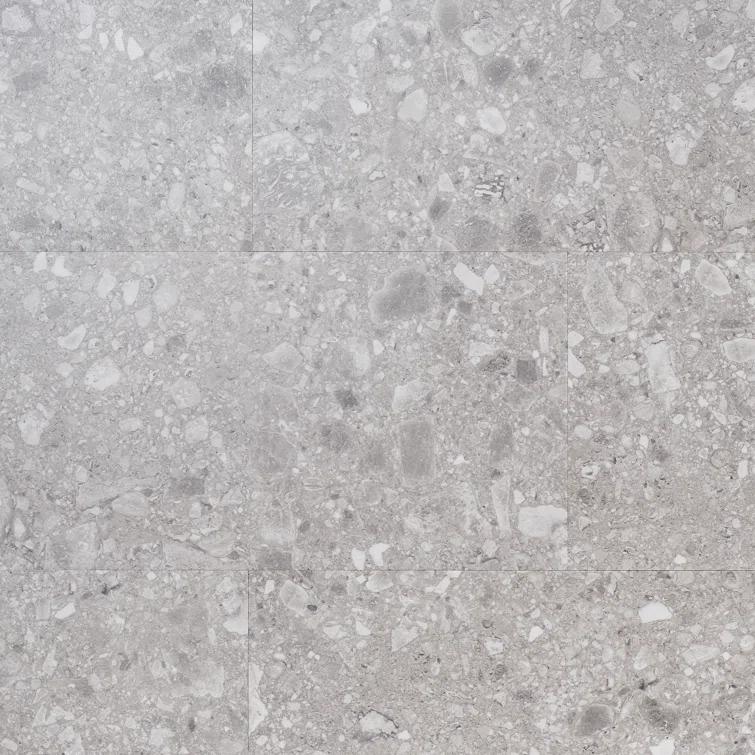 Stonehenge Rizzo LVT 12MIL 12" W x 24" L Terrazzo Look Glue Down Luxury Vinyl Tile