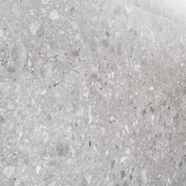Stonehenge Rizzo LVT 12MIL 12" W x 24" L Terrazzo Look Glue Down Luxury Vinyl Tile