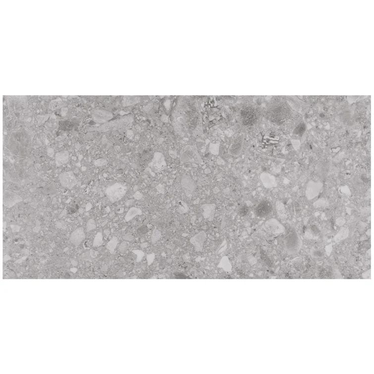 Stonehenge Rizzo LVT 12MIL 12" W x 24" L Terrazzo Look Glue Down Luxury Vinyl Tile
