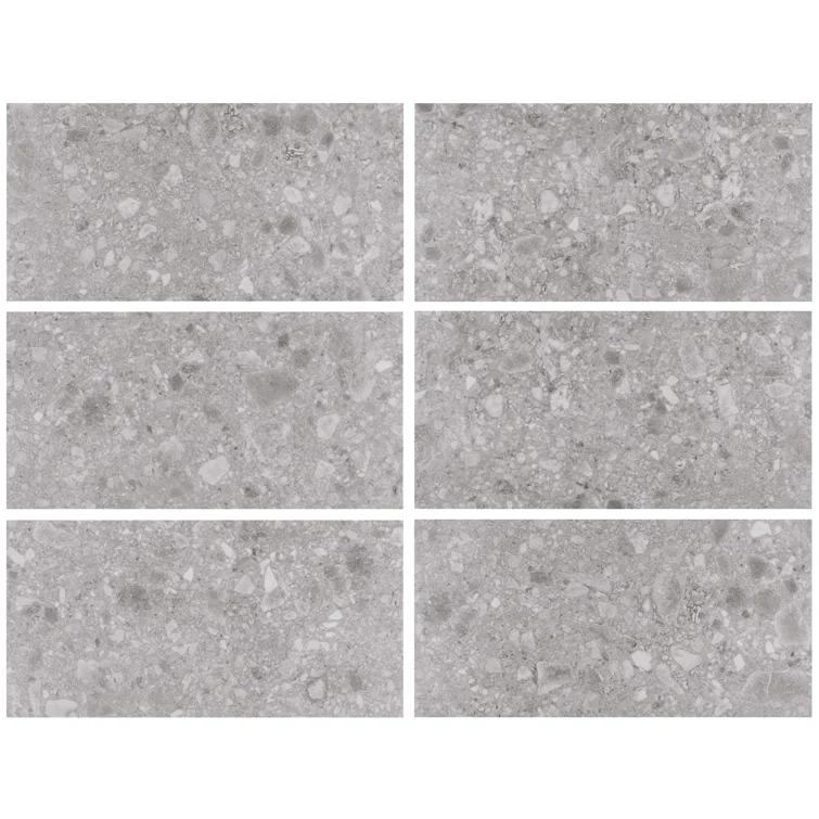 Stonehenge Rizzo LVT 12MIL 12" W x 24" L Terrazzo Look Glue Down Luxury Vinyl Tile