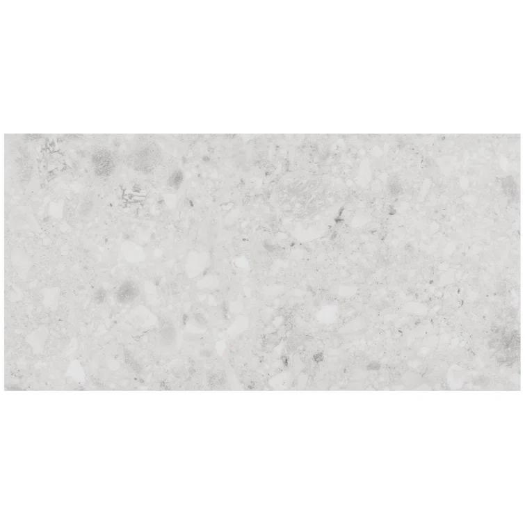 Stonehenge Rizzo LVT 12MIL 12" W x 24" L Terrazzo Look Glue Down Luxury Vinyl Tile