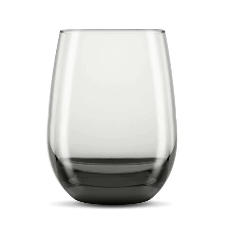 Classic Libbey All-Purpose Stemless Wine Glasses