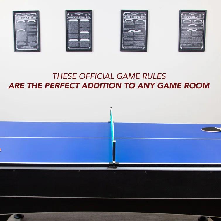 Hathaway Games " Billiard Game Rules "