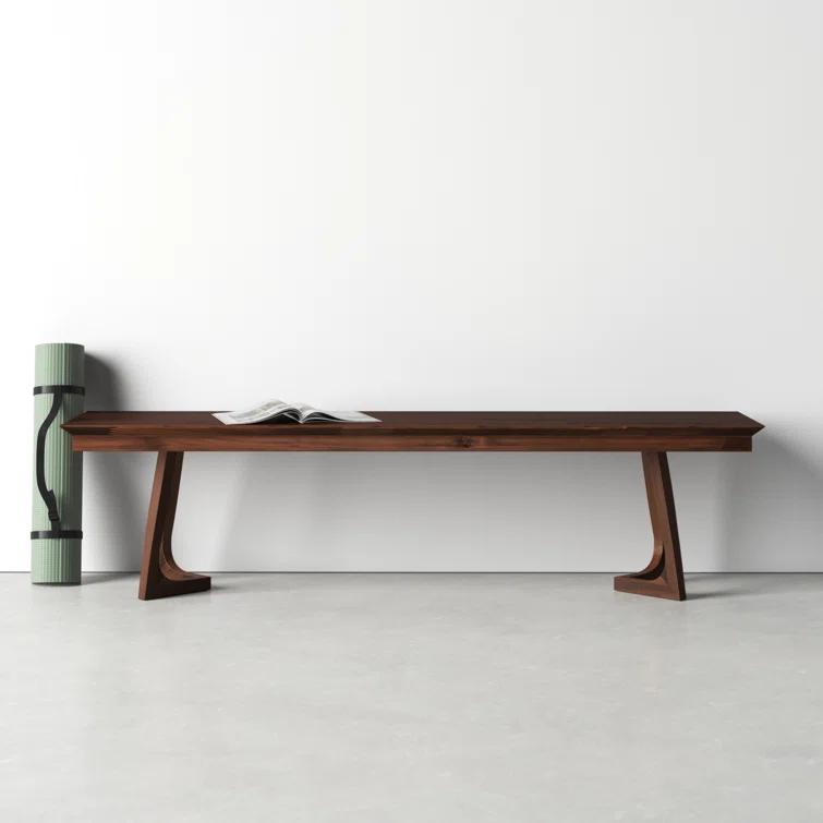 Fischer 67" Solid Wood Dining Bench