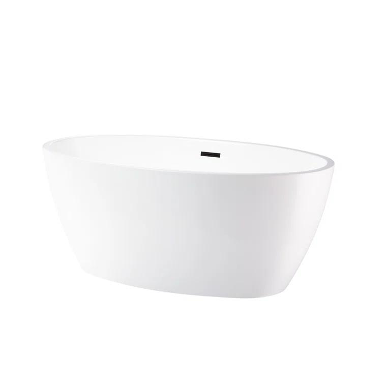 Freestanding Soaking Acrylic Bathtub